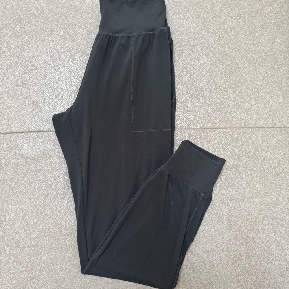 Athleta Olive Green High Rise Salutation Jogger